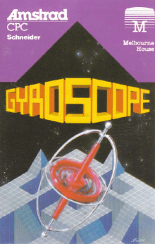 Gyroscope box art for Amstrad CPC